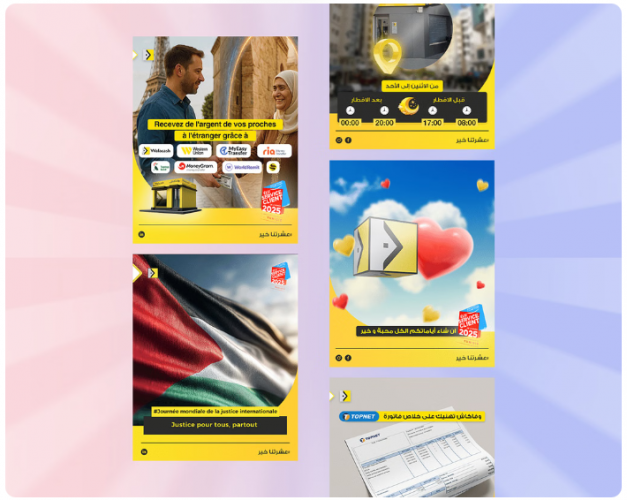 Wafacash Tunisia – 360° Digital Strategy & Social Media Management by Lézard & Balthazar screenshot 5