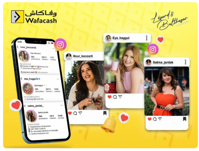 Influence Marketing Agency Tunisia – ROI & Brand Awareness for Wafacash screenshot 1
