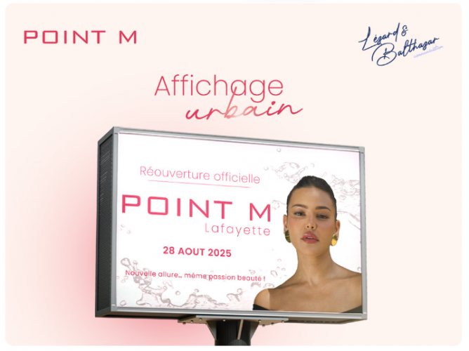 Point M Store Opening – Urban Display & Social Media Campaign screenshot 2