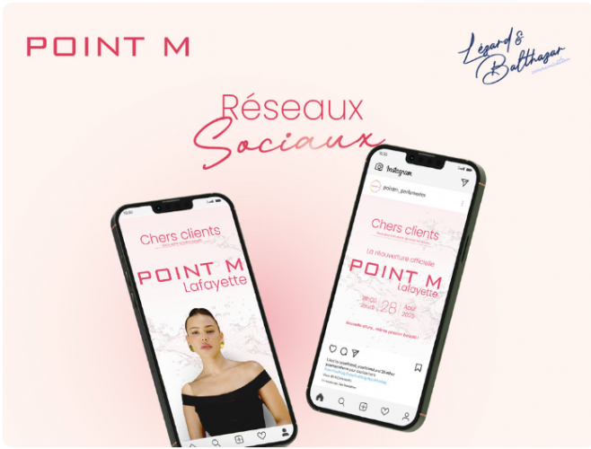 Point M Store Opening – Urban Display & Social Media Campaign screenshot 4