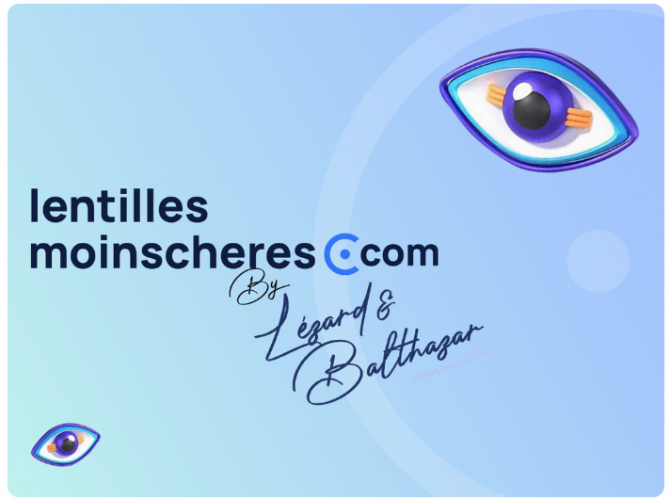 Lentilles Moins Chères – Health Motion Design Campaign by L&B screenshot 1