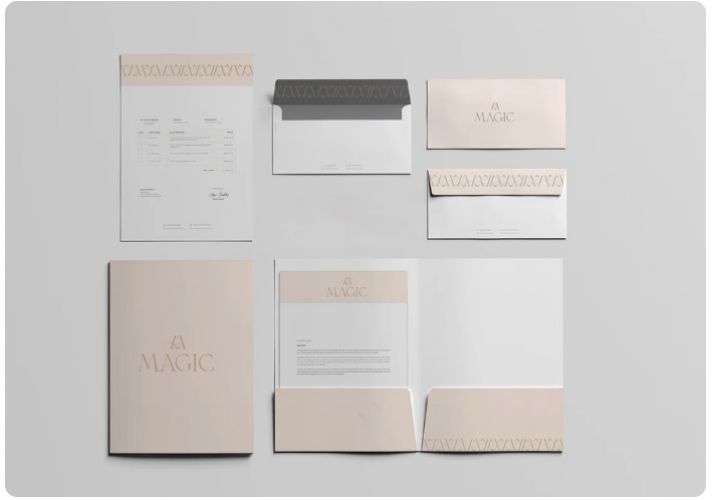 Rebranding Magic – Modern Identity for a Leading Textile Brand screenshot 1