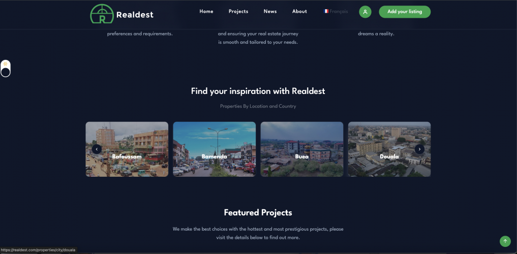 Realdest screenshot 1