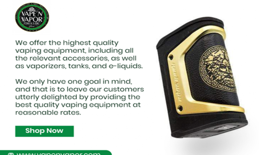 Vape 'N Vapor: Website Development And SEO screenshot 1