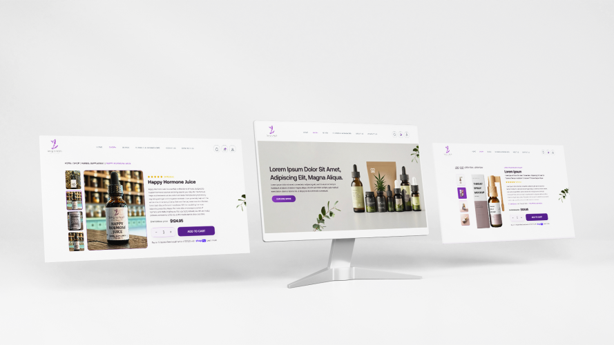 Spring To Health- E-Comm Website Development & SEO screenshot 1