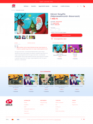 Diafilm Shopify Webdesign and Store Development screenshot 1