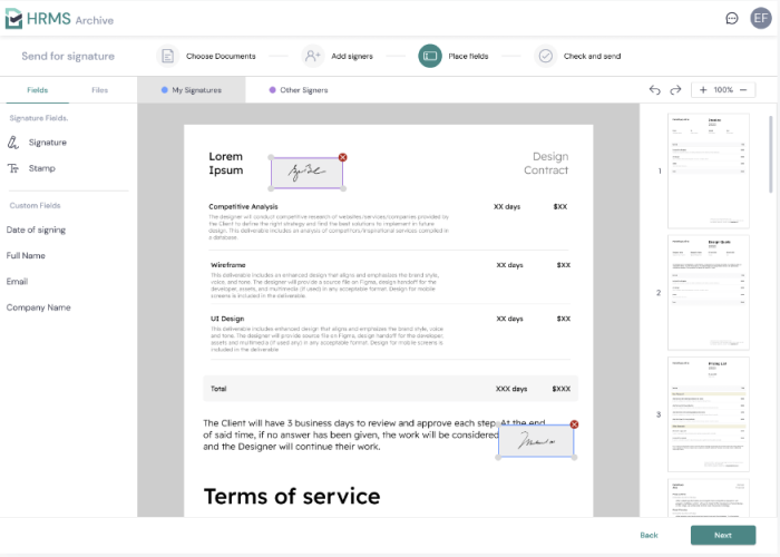 Digital Document Systems screenshot 3