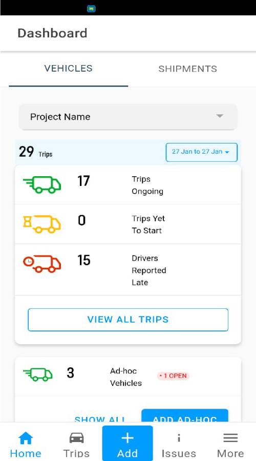 VTS & Fleet Management Solution screenshot 1