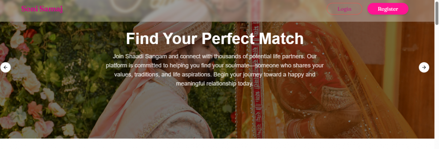 Soni Samaj Matrimonial screenshot 1