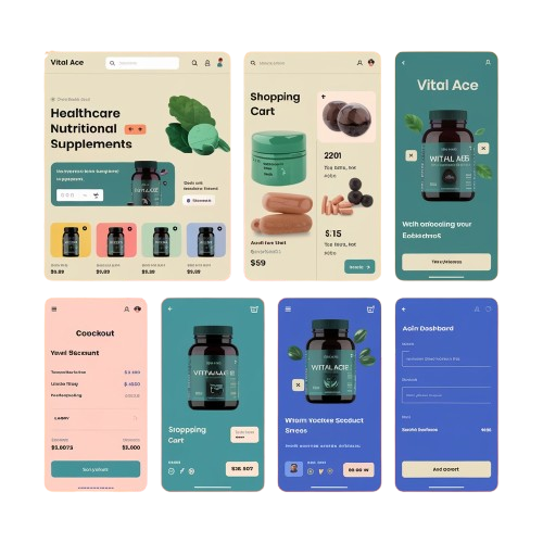 Revitalize Healthcare E-Commerce Platform screenshot 1