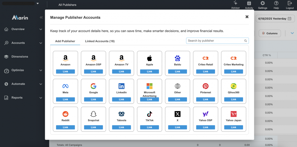 Marin One: Marketing Workflow Transformation screenshot 1