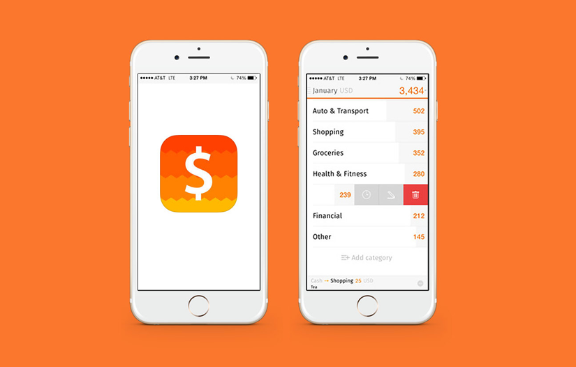 Expense Tracker Iphone App screenshot 1