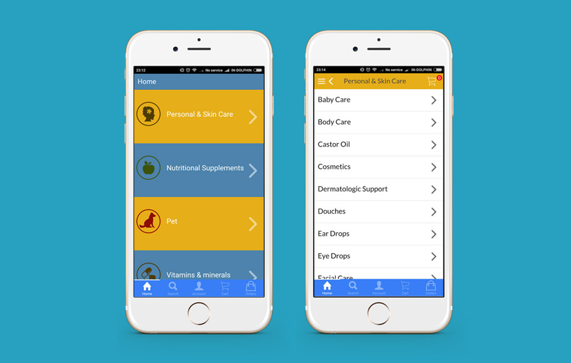 Mobile App For Online Pharmacy screenshot 1