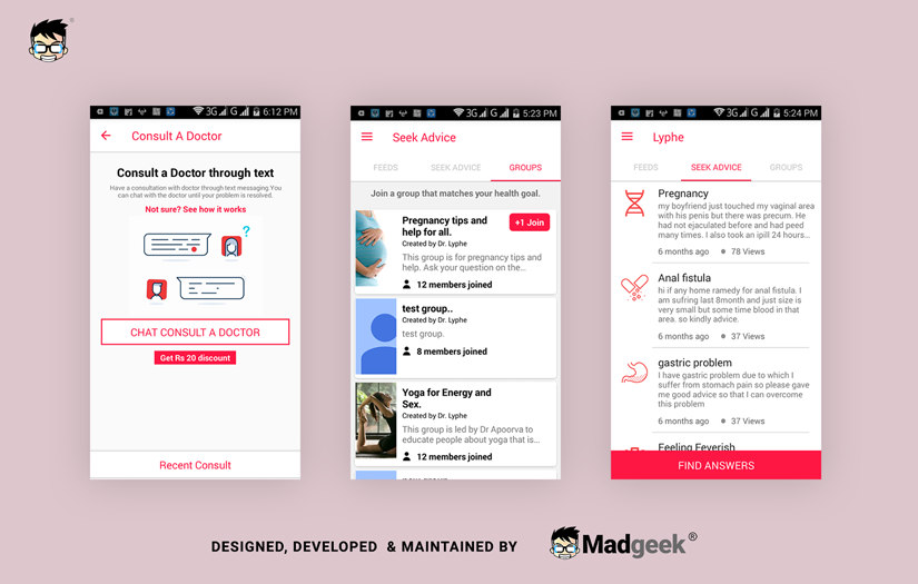 Healthcare Mobile App Development screenshot 1