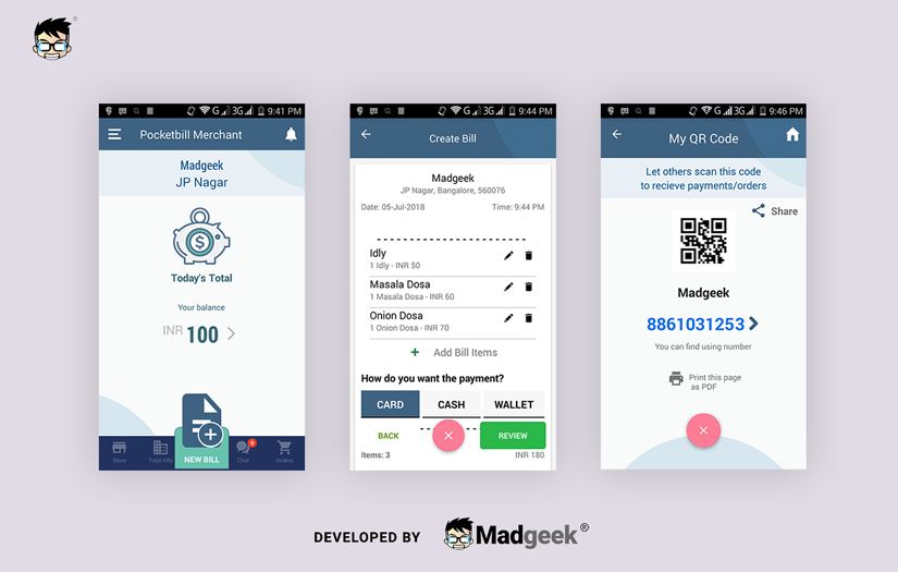 Bill & Receipt Management Mobile App Development screenshot 1