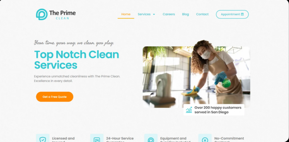 the prime clean screenshot 1