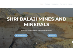 Shri Balaji Mines and Minerals Business Website