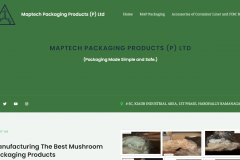 Maptech Packaging Products Business Website