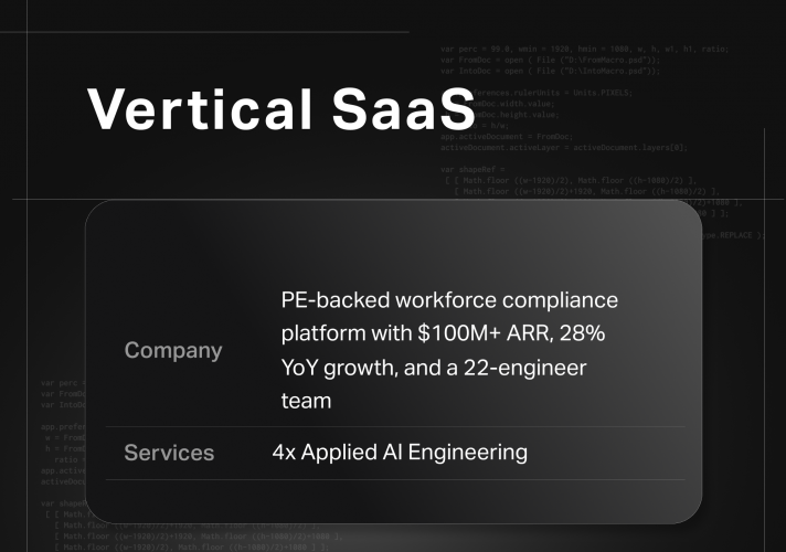 Applied AI Transformation for Vertical SaaS screenshot 1