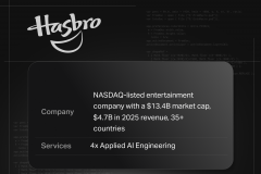 Applied AI Engineering for Hasbro's AI Studio