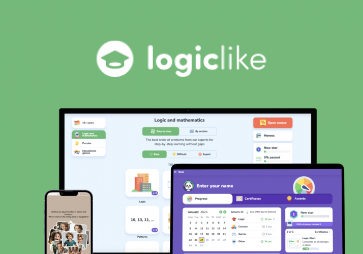 LogicLike: EdTech WebApp l SaaS Platform l LMS screenshot 1