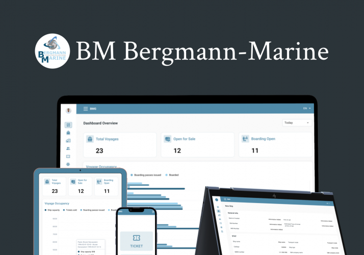 Bergmann Marine: Marine Tech Bespoke Webapp Module screenshot 1
