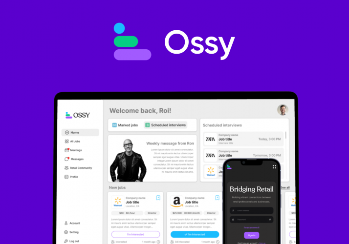 OSSY: HRTech WebApp l SaaS Platform screenshot 1
