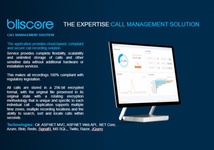 CALL MANAGEMENT SOLUTION screenshot 1