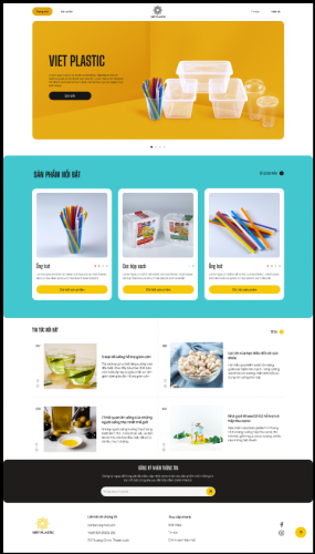 Vietplastic.vn – Web Platform and ERP for Plastic Manufacturing Enterprises screenshot 1