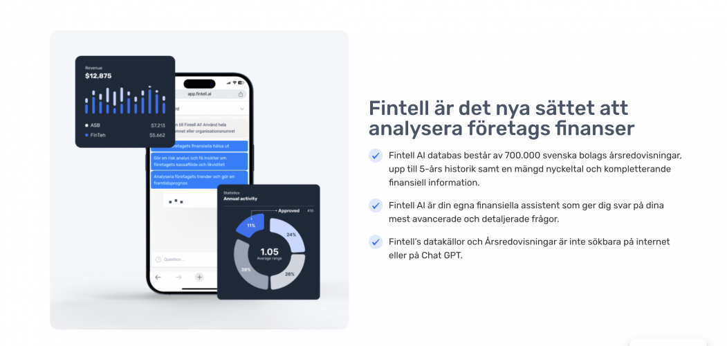 AI-Driven Financial Analysis Platform for Fintell. screenshot 4