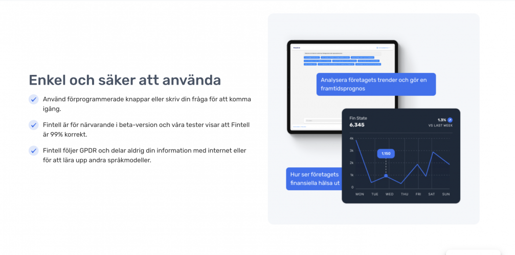 AI-Driven Financial Analysis Platform for Fintell. screenshot 3