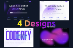 4 styles of web design