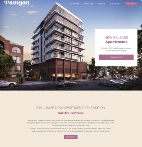 A boutique apartment complex in the heart of Adelaide screenshot 2