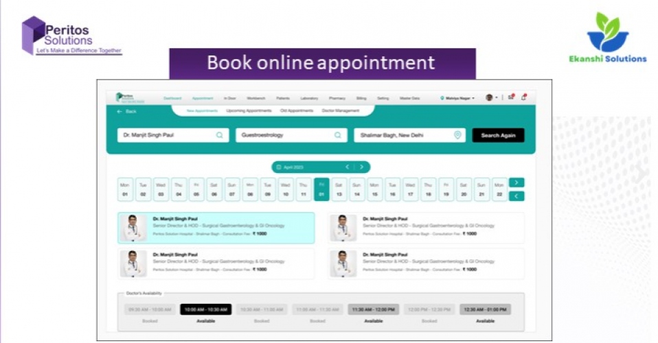 ABDM-Compliant Hospital Management Software screenshot 4