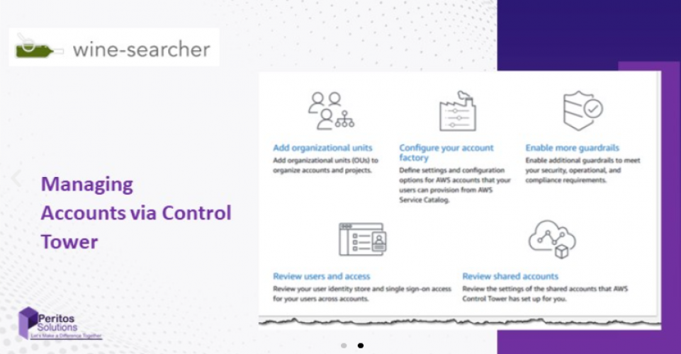 AWS Control Tower Setup for Wine-searcher screenshot 2