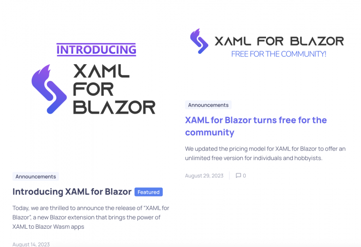 XAML for Blazor – Integrating XAML Expertise screenshot 1