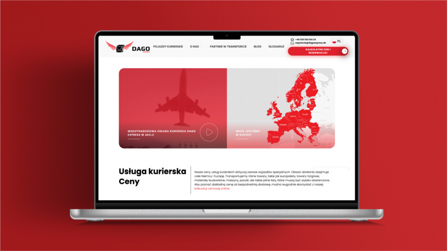 DAGO Express screenshot 2