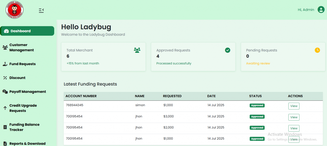 Loan-management Software screenshot 1