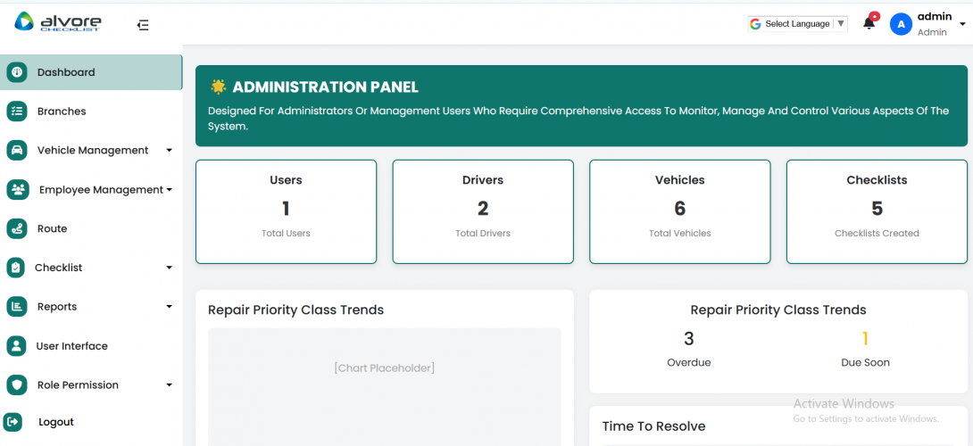 Checklist Management Software screenshot 1