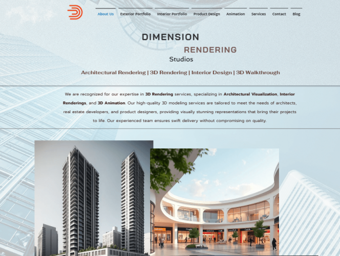 Dimension Rendering screenshot 1