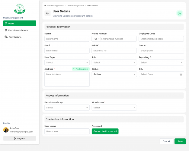 Sales Force automation & Distribution Management system screenshot 2