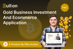 Bullion - Gold HYIP Investment And Ecommerce Application