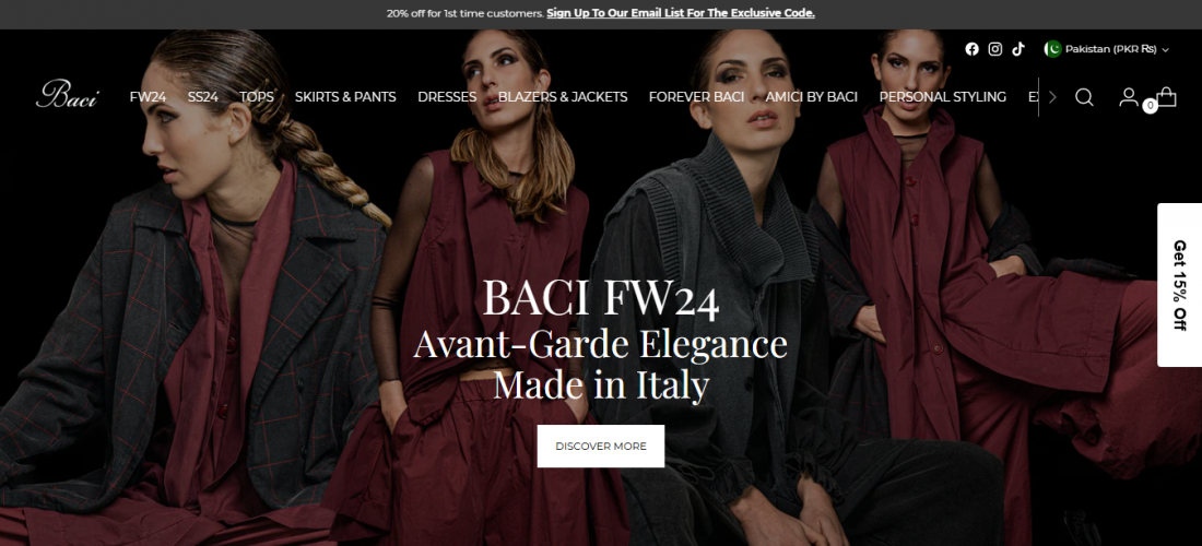 bacifashion screenshot 1