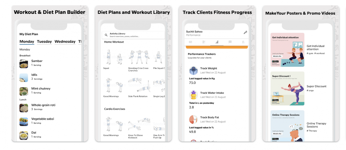 Software Development for Online Yoga Platform screenshot 2