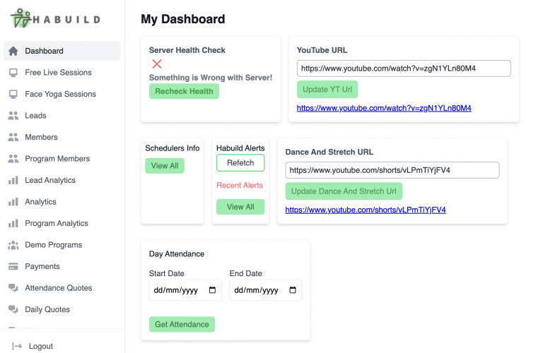 Software Development for Online Yoga Platform screenshot 5
