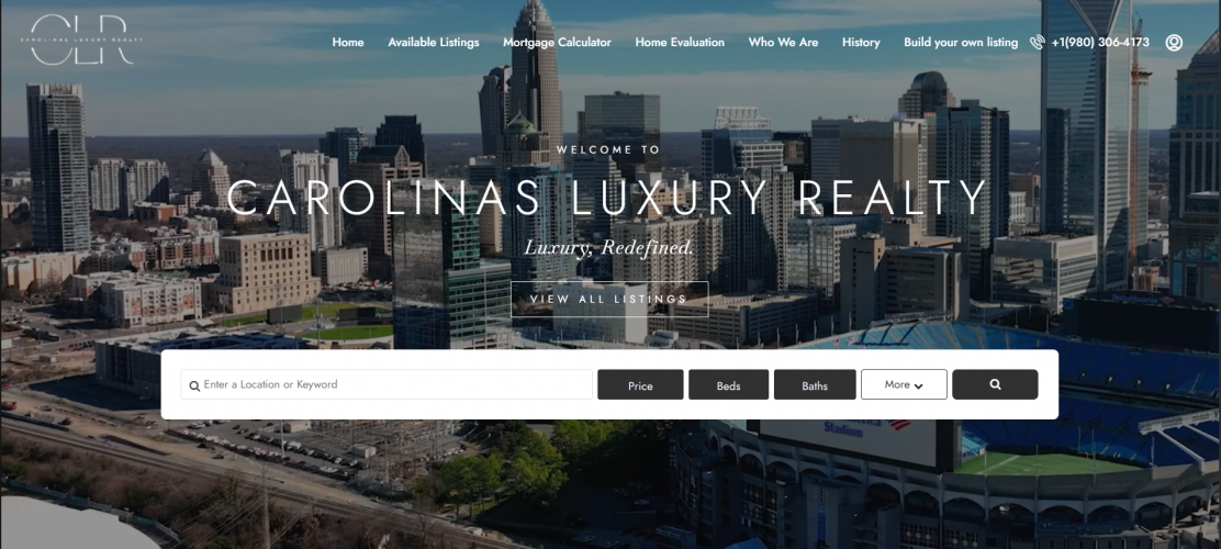 Carolinas Luxury Real Estate  screenshot 1