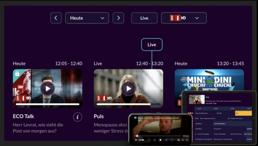 Wilmaa TV screenshot 1