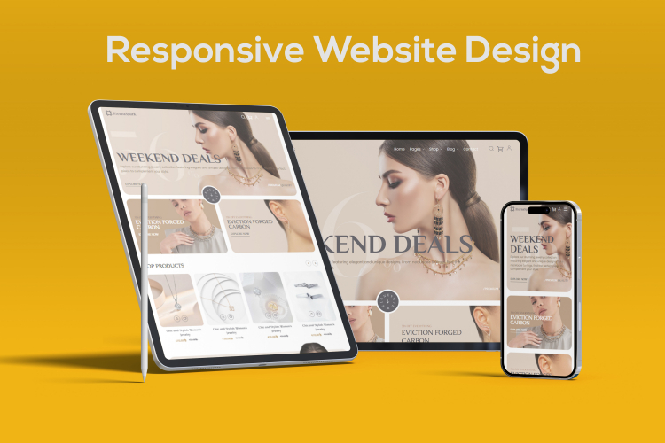 Custom E-Commerce Website screenshot 1