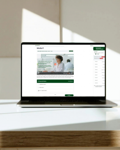 E-LEARNING PLATFORM screenshot 1