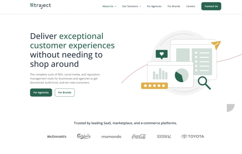 Traject screenshot 1